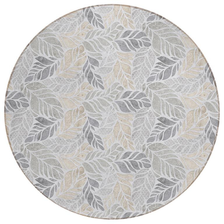 Dalyn Tropics TC3 Grey Round Area Rug