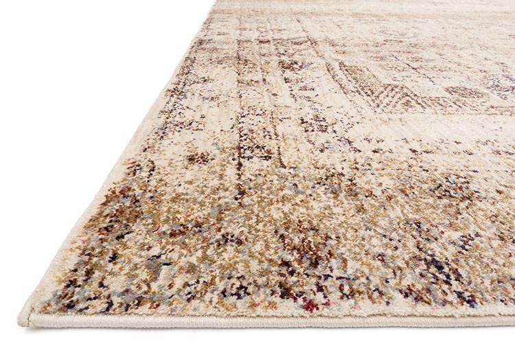 Loloi Anastasia AF-01 Ivory/Multi Area Rug Angle