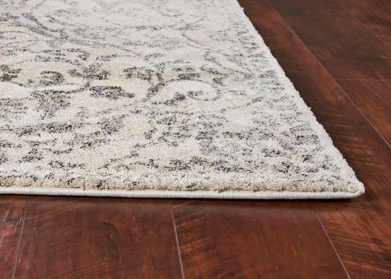 Kas Hue 4709 Ivory Azora Area Rug Corner