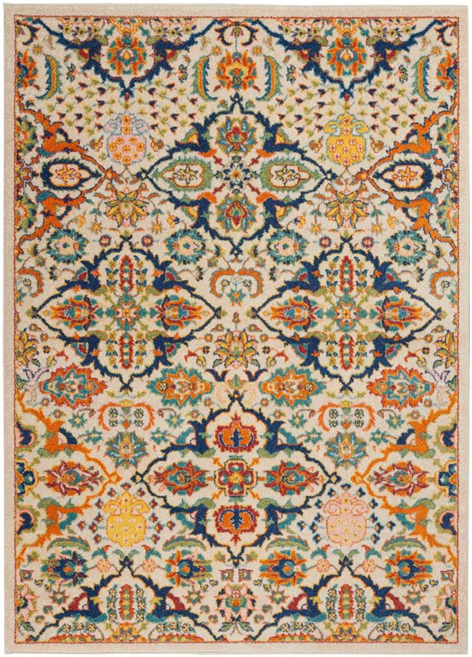 Nourison Allur ALR03 Ivory Multi Area Rug