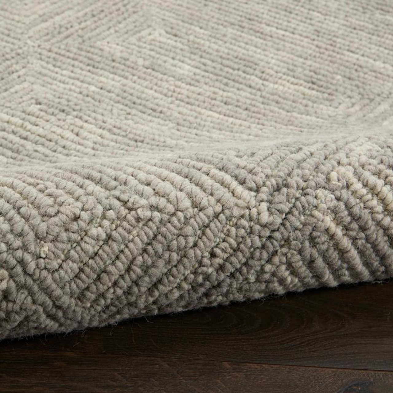 Nourison Colorado CLR04 Grey Area Rug Texture