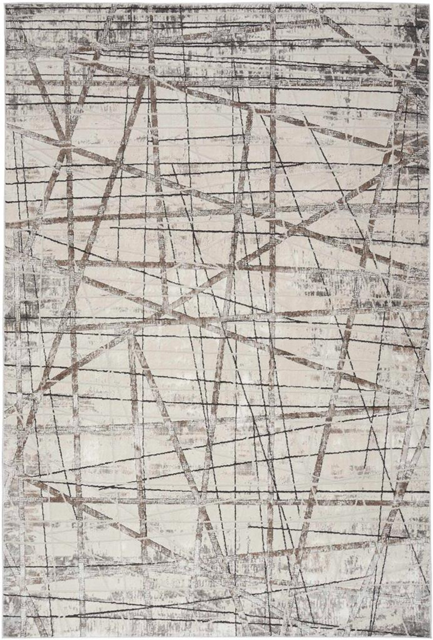 Nourison Desire DSR03 Grey Silver 5x7 Rug