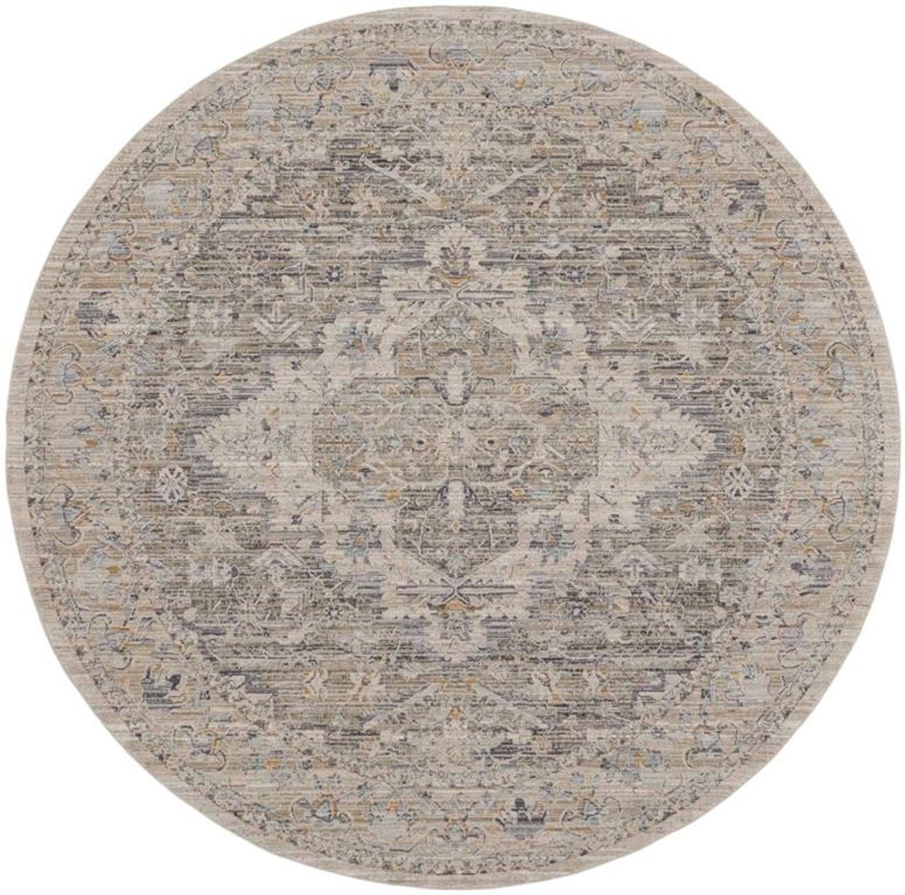 Rowan Braided Texture Ivory 7 ft. 6 in. x 9 ft. 6 in. Indoor/Outdoor Oval  Rug