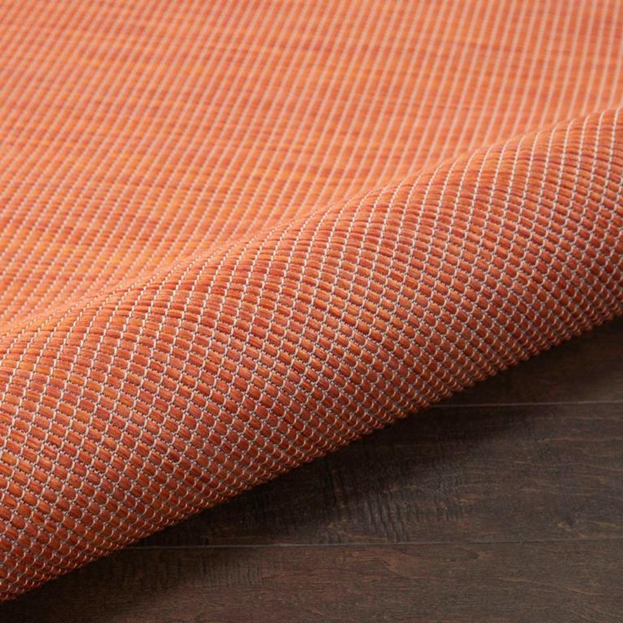 Nourison Positano POS01 Terracotta Area Rug Texture