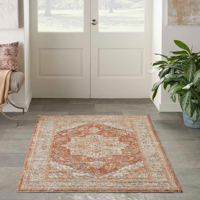Multicolor Ivory Area Rug Nourison Sahar SHR06 Ivory Multi Area Rug | Carpetmart.com