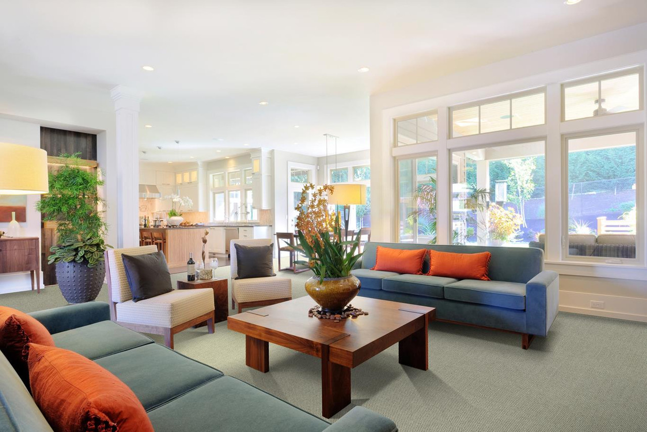 Kaleen Broadloom Bungalow BUN-03 Beige Room Scene