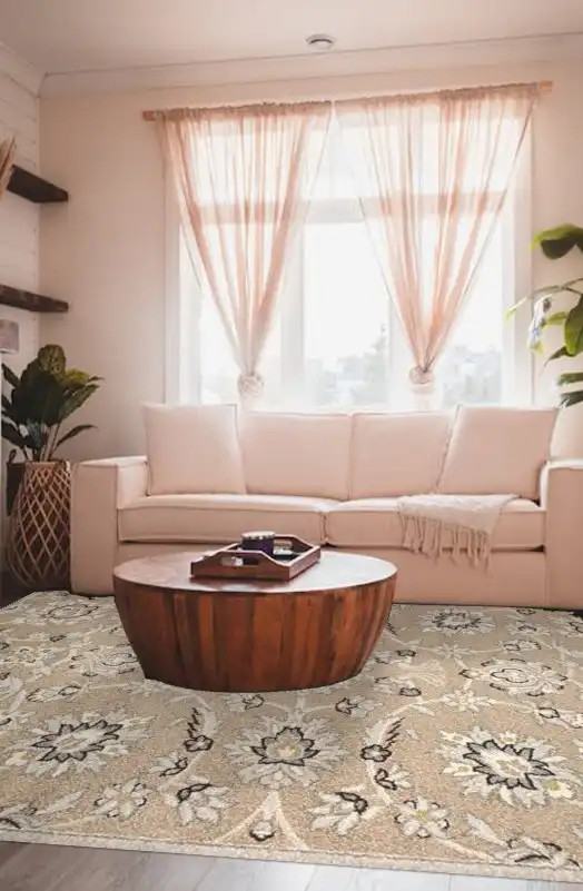 Kas Lucia 2752 Beige/Grey Verona Area Rug Room Scene