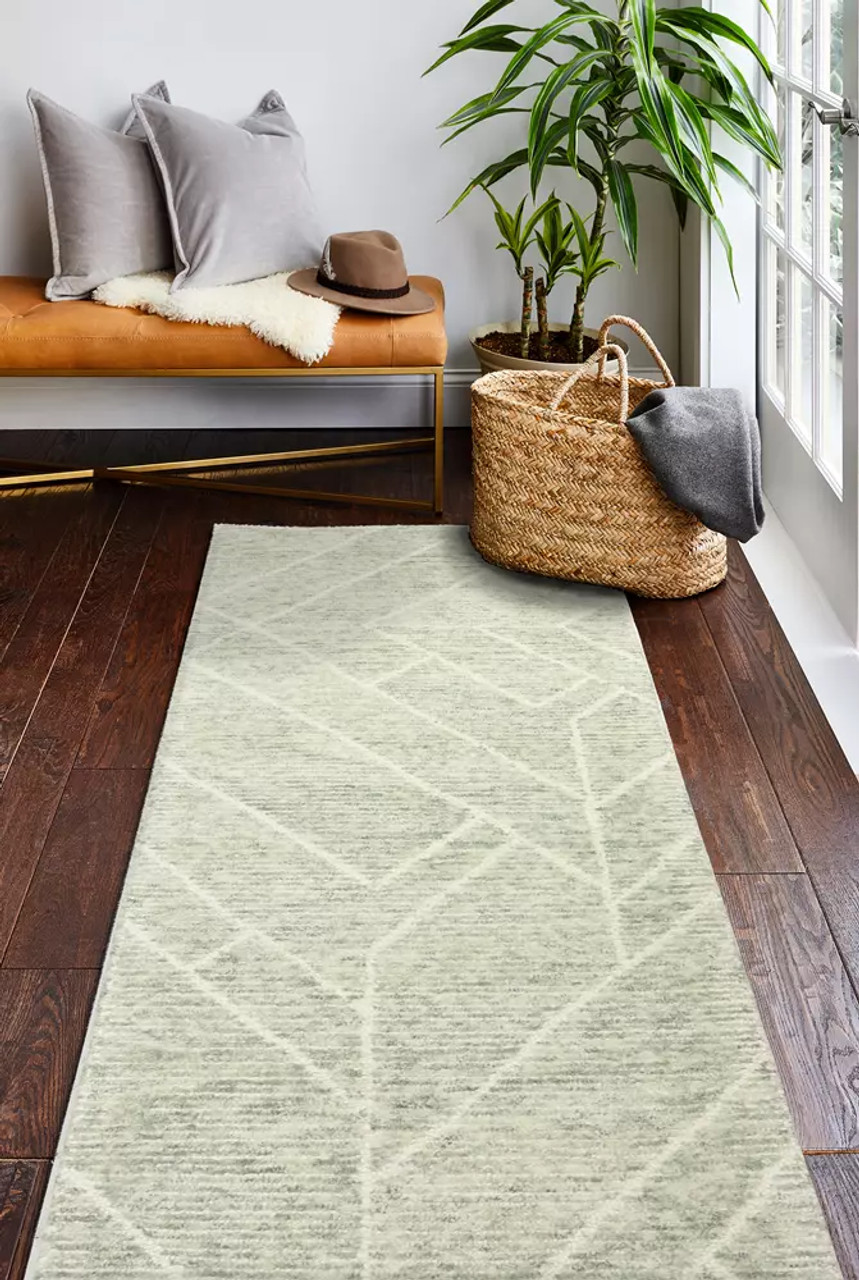 Bashian Venezia CL158 Ean Celery Runner Area Rug Room Scene Bashian Venezia CL158 Ean Celery Runner Area Rug Room Scene