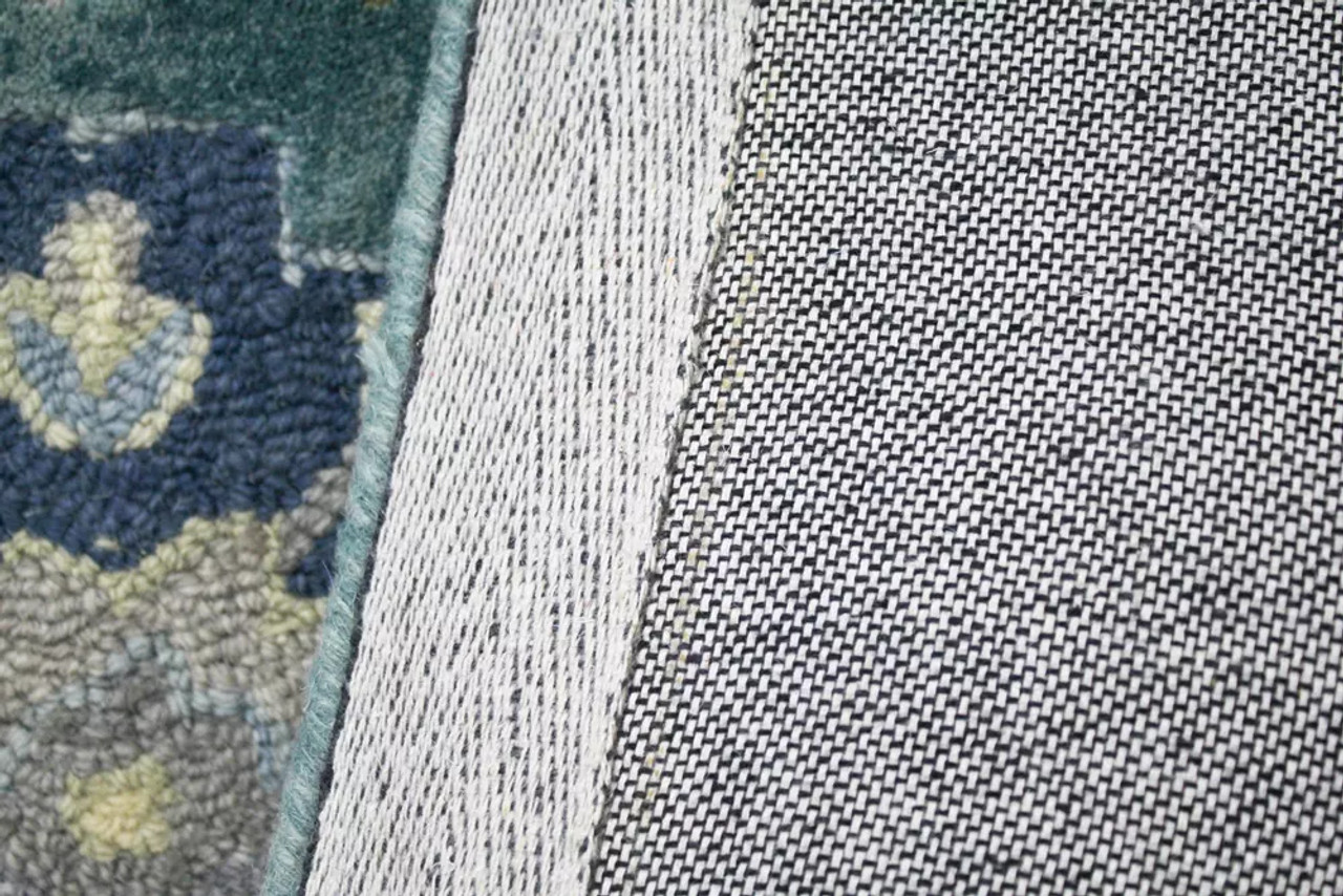 Bashian Venezia CL218 Elyse Green Area Rug Backing Bashian Venezia CL218 Elyse Green Area Rug Backing