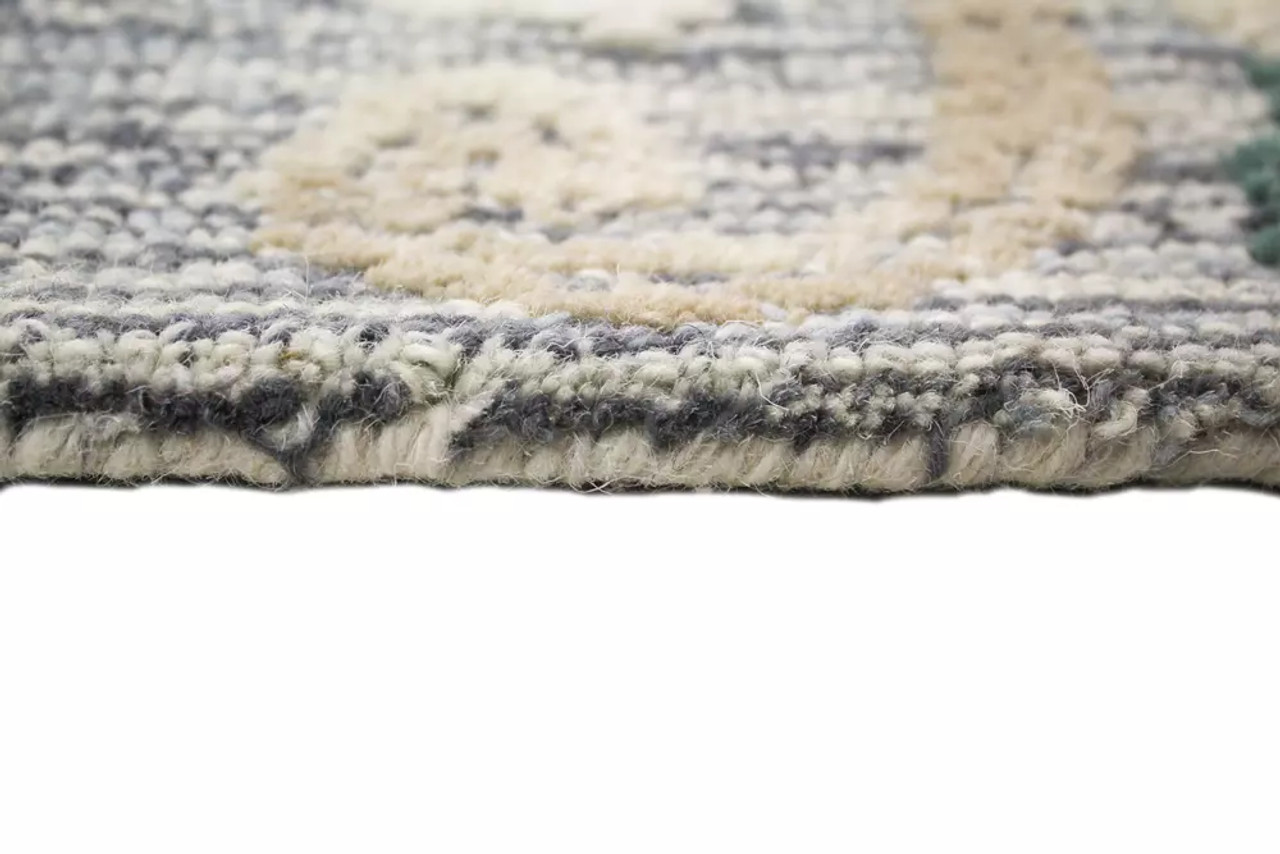 Bashian Verona LC169 Natalee Slate Area Rug Edge Bashian Verona LC169 Natalee Slate Area Rug Edge