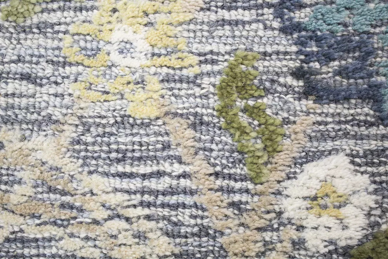 Bashian Verona LC169 Natalee Slate Area Rug Close Up Bashian Verona LC169 Natalee Slate Area Rug Close Up