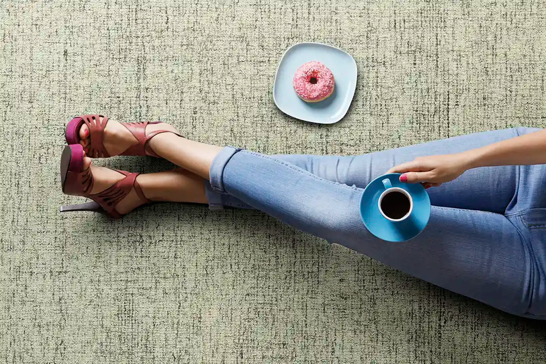 Kaleen Broadloom Cambridge CAM-27 Taupe Area Rug Room Scene