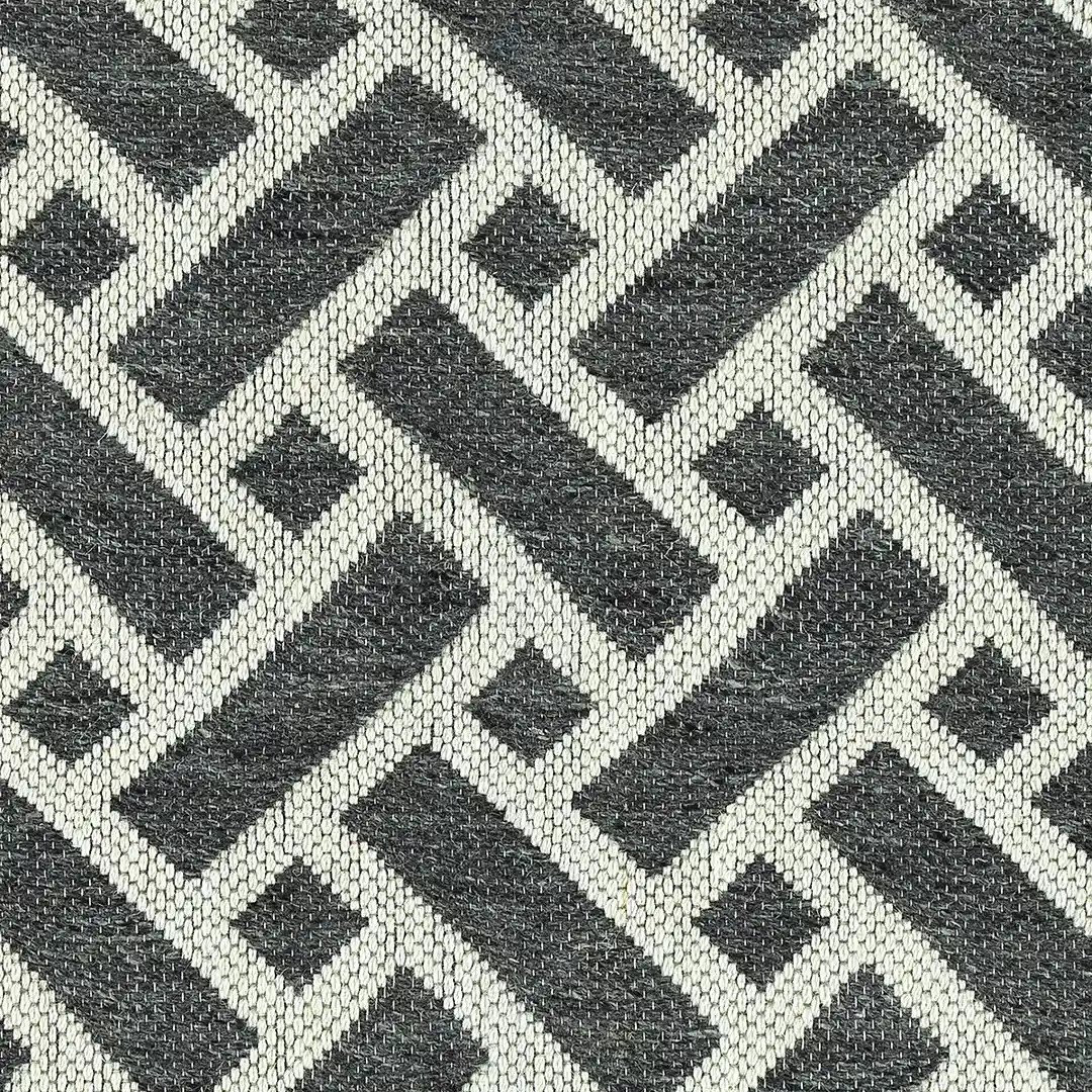 Kaleen Hook & Beam Vega VEG-38 Charcoal Area Rug Swatch