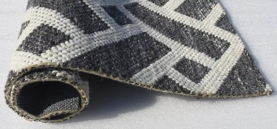 Kaleen Hook & Beam Vega VEG-38 Charcoal Area Rug Texture