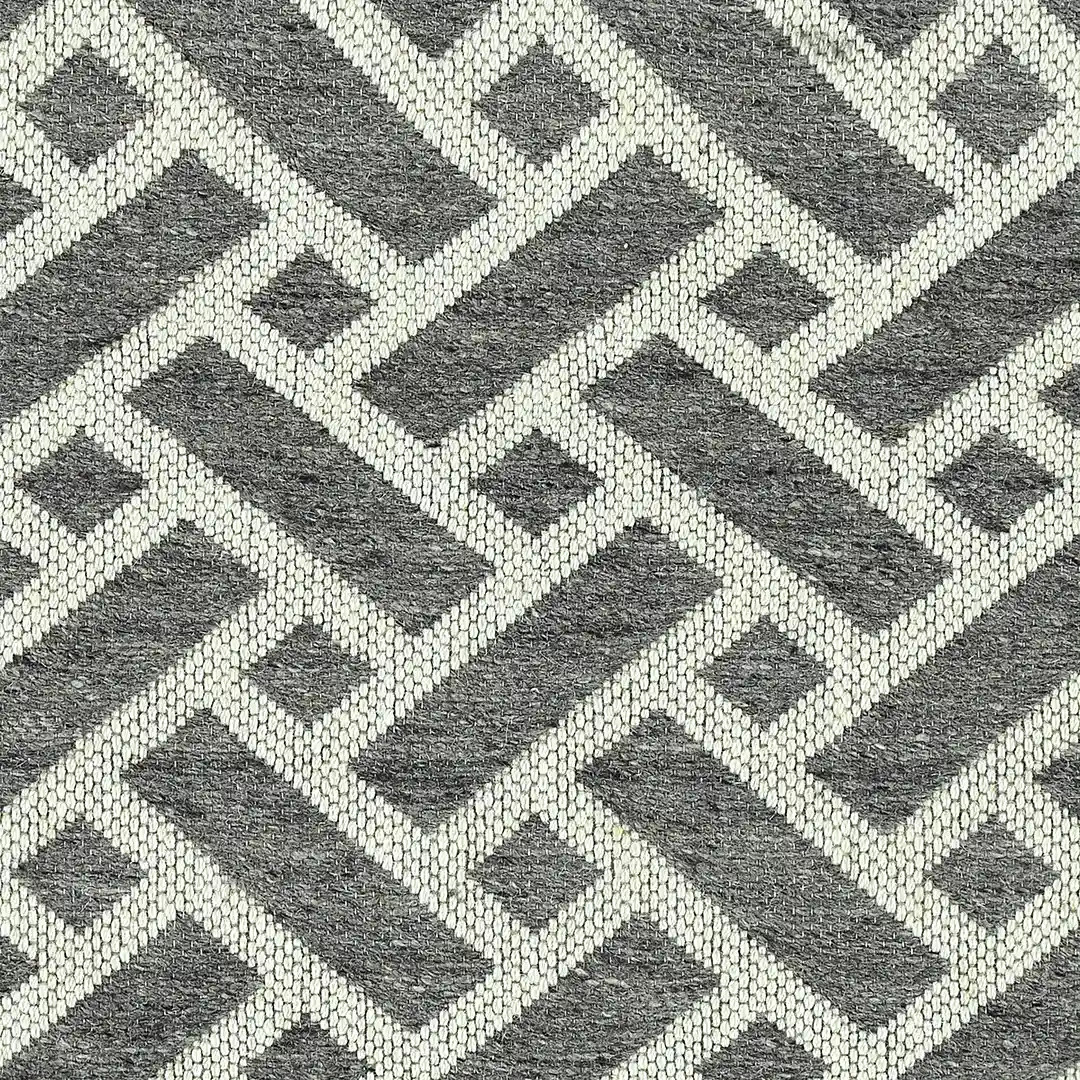 Kaleen Hook & Beam Vega VEG-75 Grey Area Rug Swatch