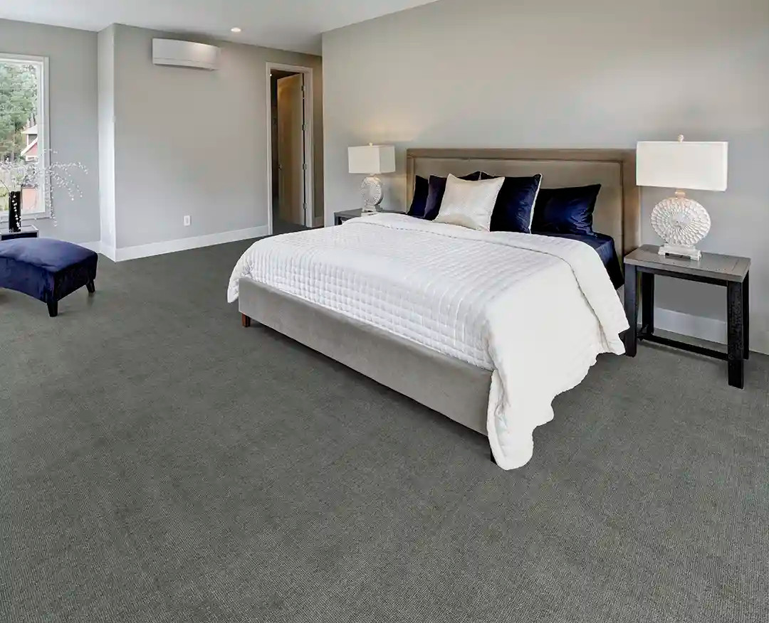 Kaleen PureLife Springfield Corner SPG-38 Charcoal Area Rug Room Scene