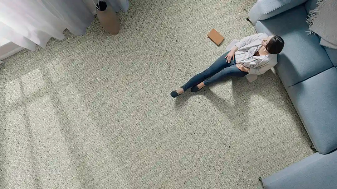 Kaleen PureLife Trinidad TDD-77 Silver Area Rug Room Scene