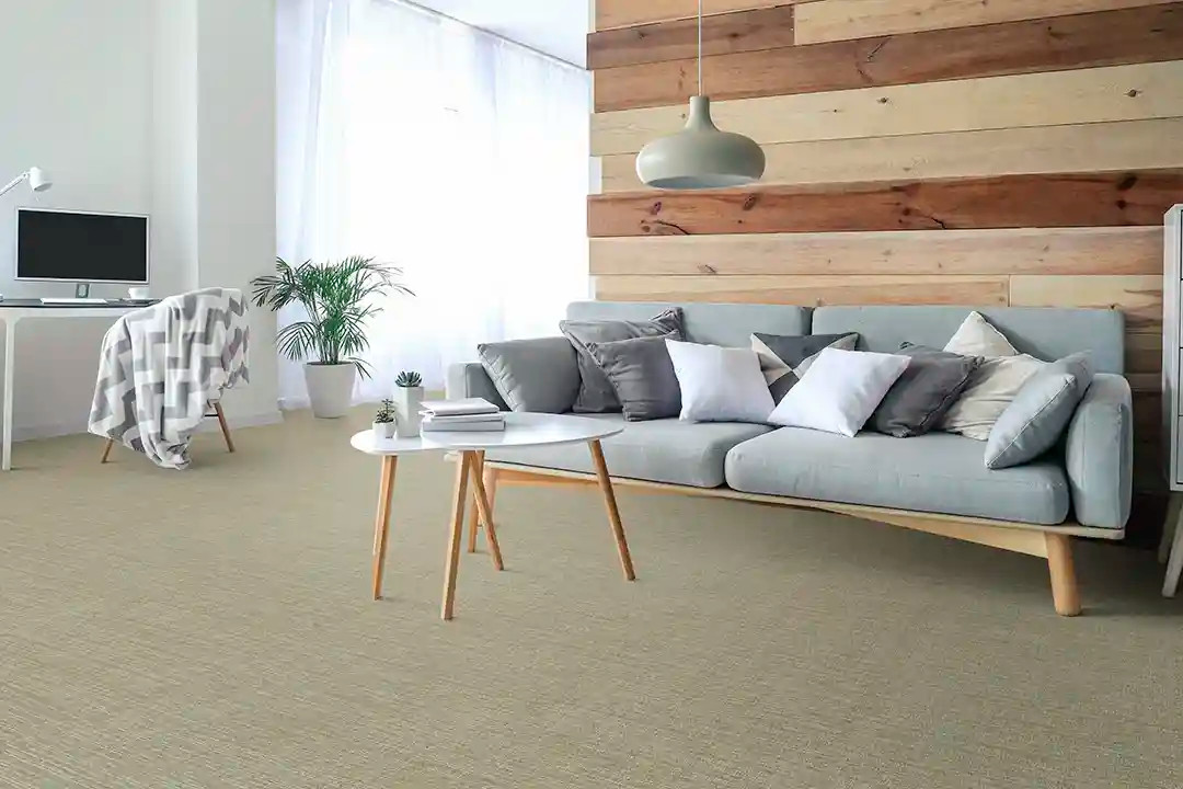 Kaleen PureLife Green Mount GNM-75 Grey Area Rug Room Scene