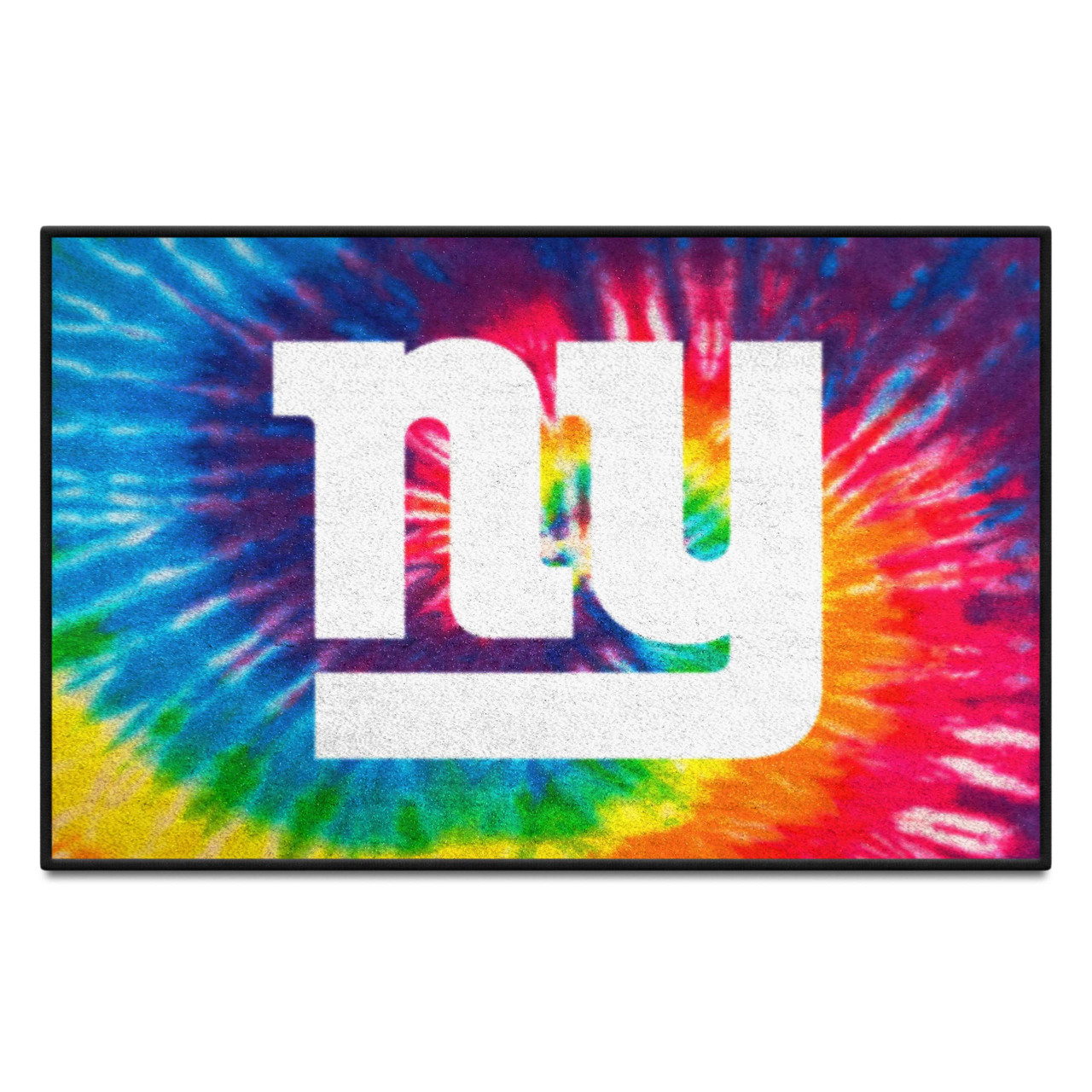 NFL New York Giants 1'7" X 2'6" Tie Dye Starter Mat 34266