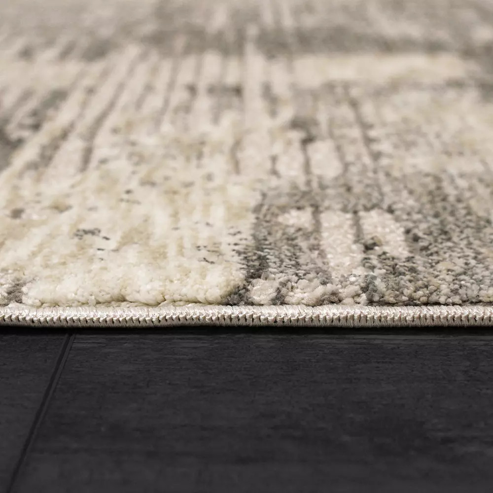 Dynamic Rugs Hudson 1454-890 Beige Grey Area Rug | Carpetmart.com