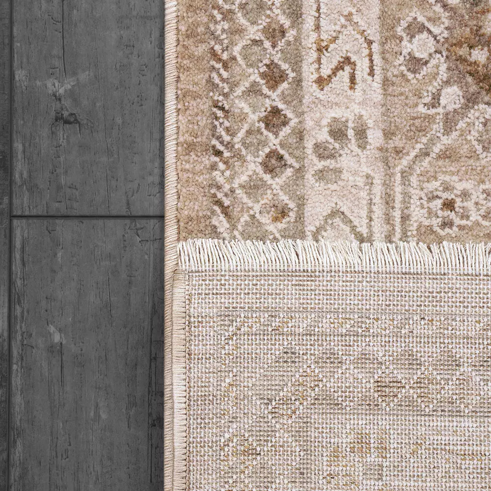 Dynamic Rugs Sahara 5971-890 Beige Grey Area Rug Back