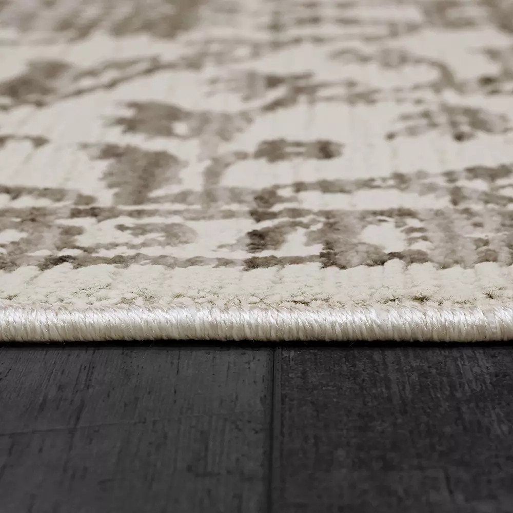 Dynamic Rugs Bailey 3880-190 Ivory Grey Area Rug Pile