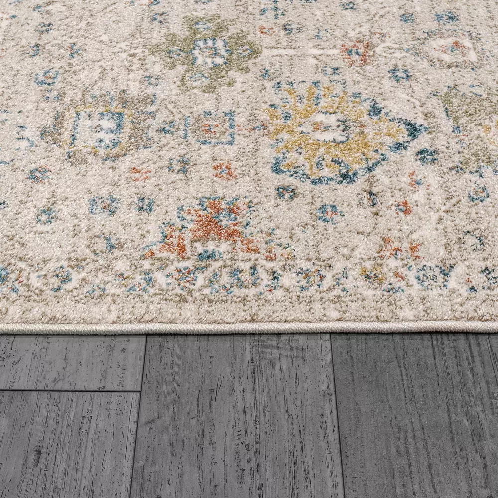 Dynamic Rugs Eclectic 6010-199 Cream Multi Area Rug | Carpetmart