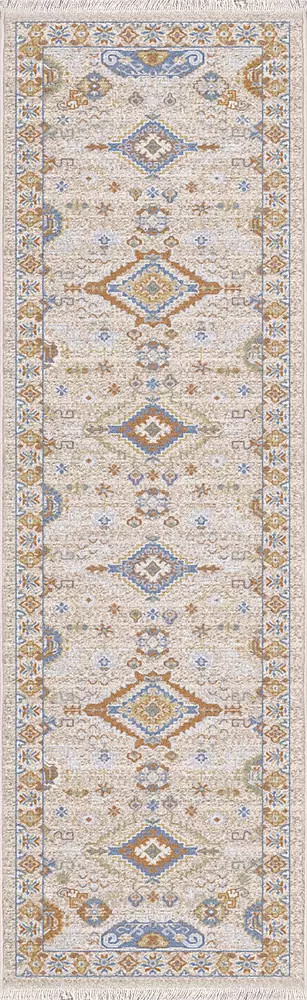 Dynamic Rugs Juno 6886-199 Ivory Multi Runner Area Rug