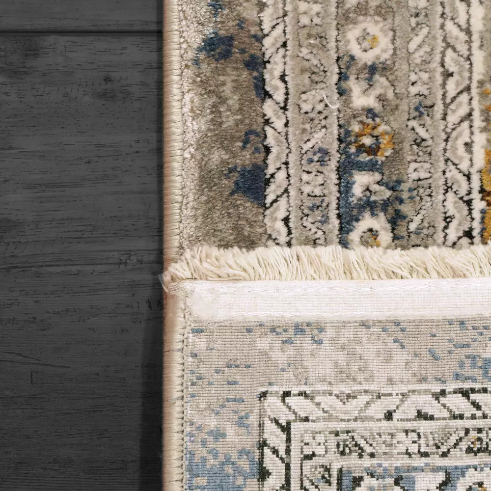 Dynamic Rugs Ruby 2185-197 Ivory Grey Gold Area Rug | Carpetmart