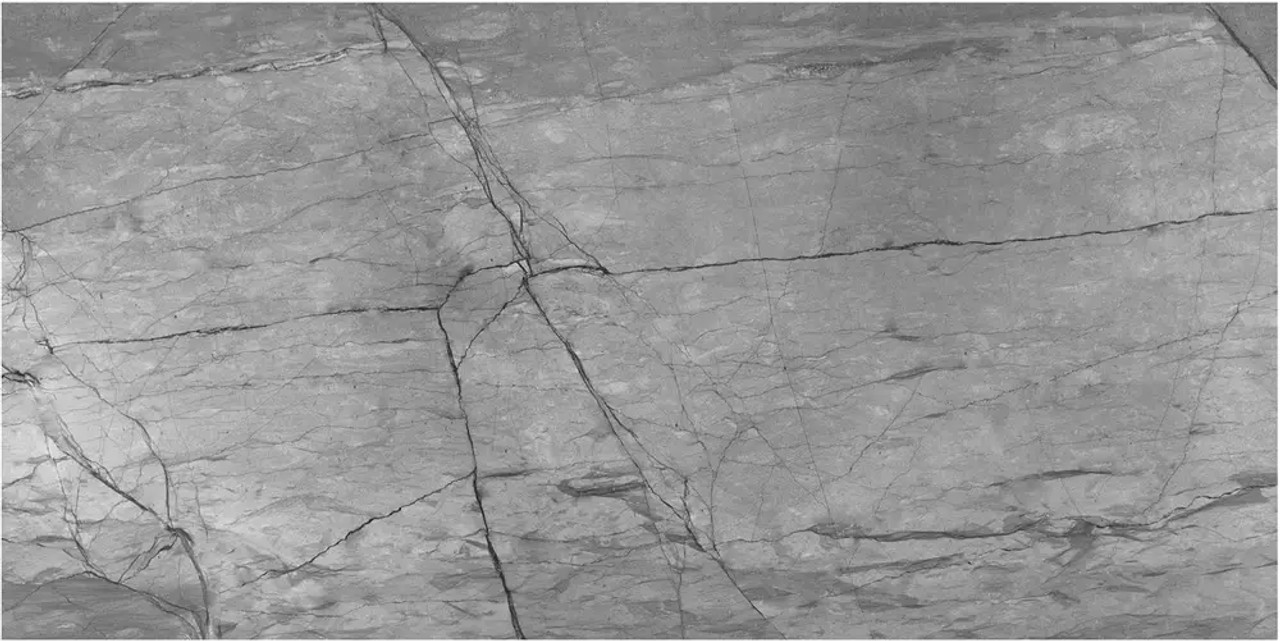 Camille Anthracite Carved 12" X 24" Porcelain Tile