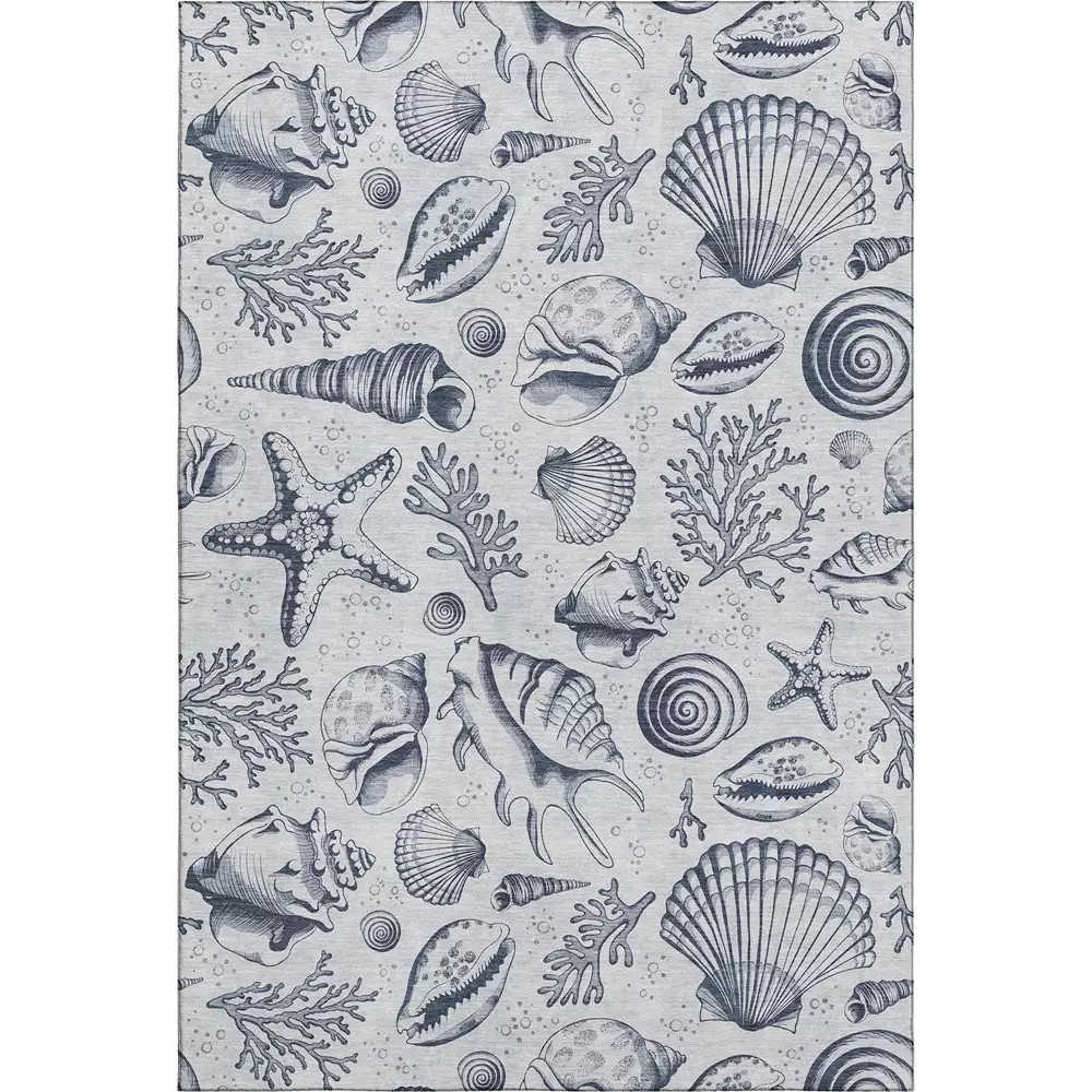 Nubrisa Bayside ABY03 Blue Grey Area Rug