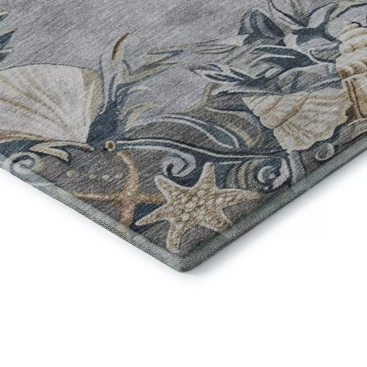 Nubrisa Bayside ABY04 Sky Area Rug Corner Nubrisa Bayside ABY04 Sky Area Rug Corner