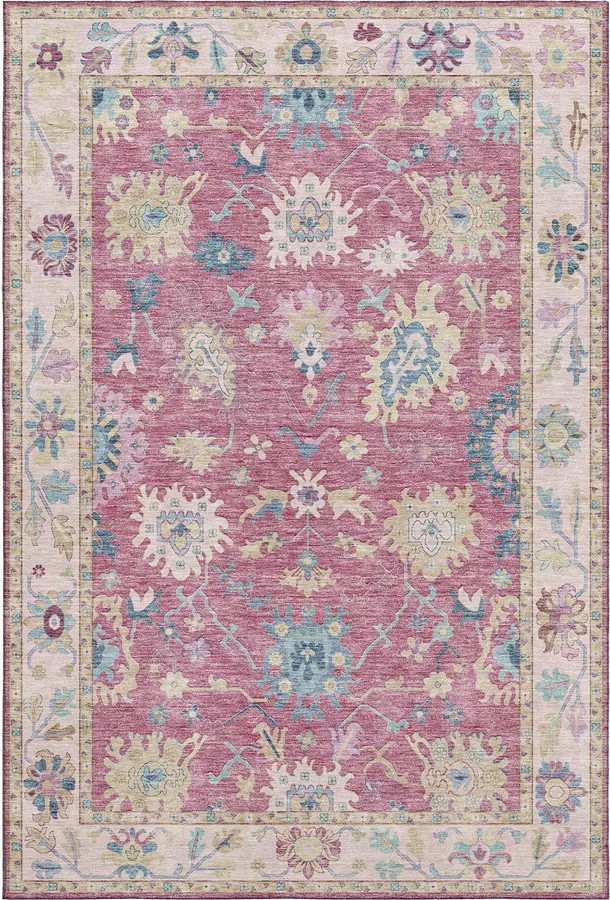 Dalyn Hatay HY7 Pink Area Rug | Carpetmart.com - Carpet & Tile Mart