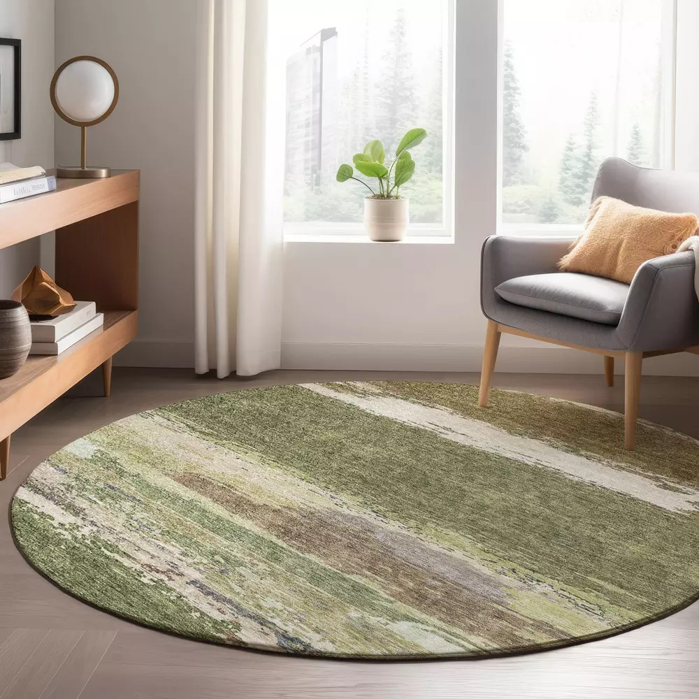 Dalyn Trevi TV8 Olive Area Rug | Carpetmart.com - Carpet & Tile Mart