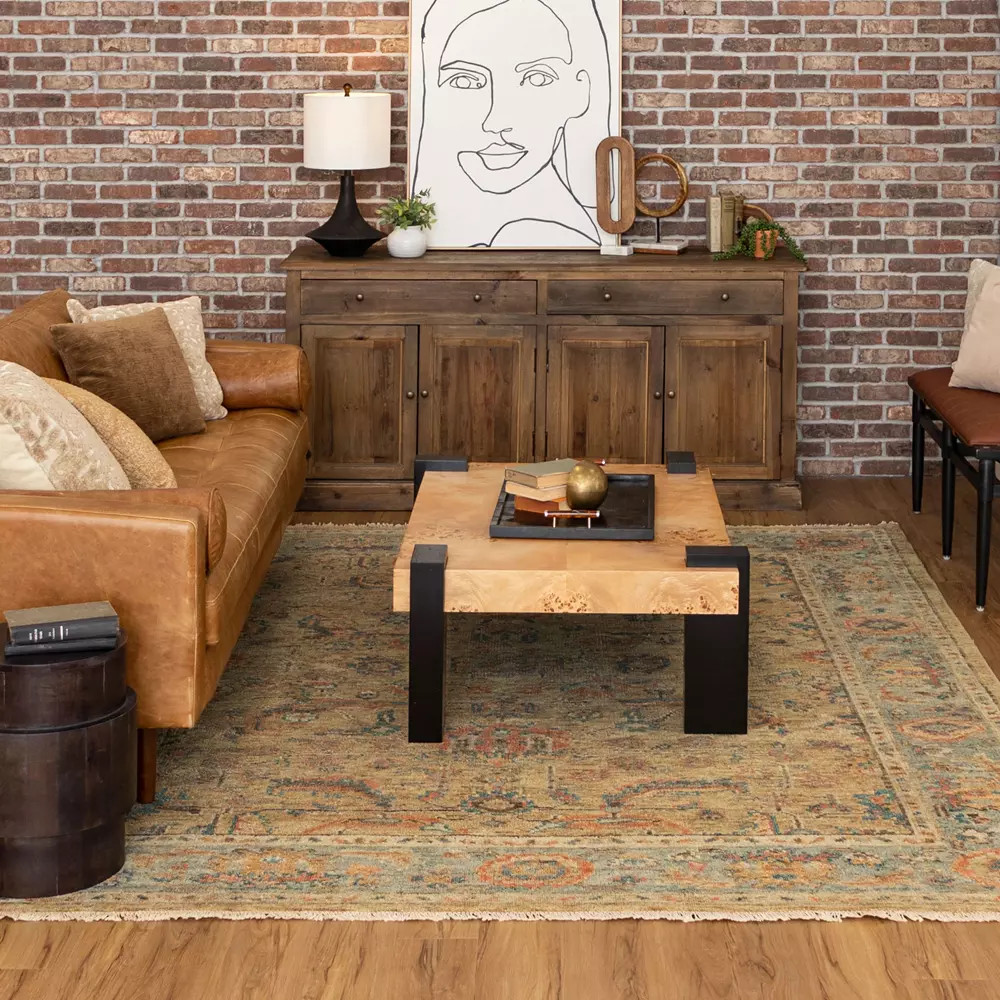 Karastan Balboa R1193-305 Segovia Gold Area Rug | Carpetmart.com