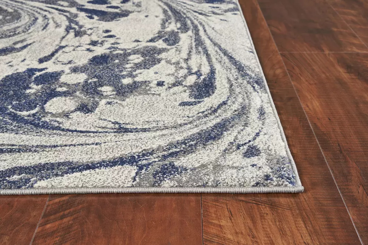 Kas Watercolors 6231 Grey Area Rug Angle