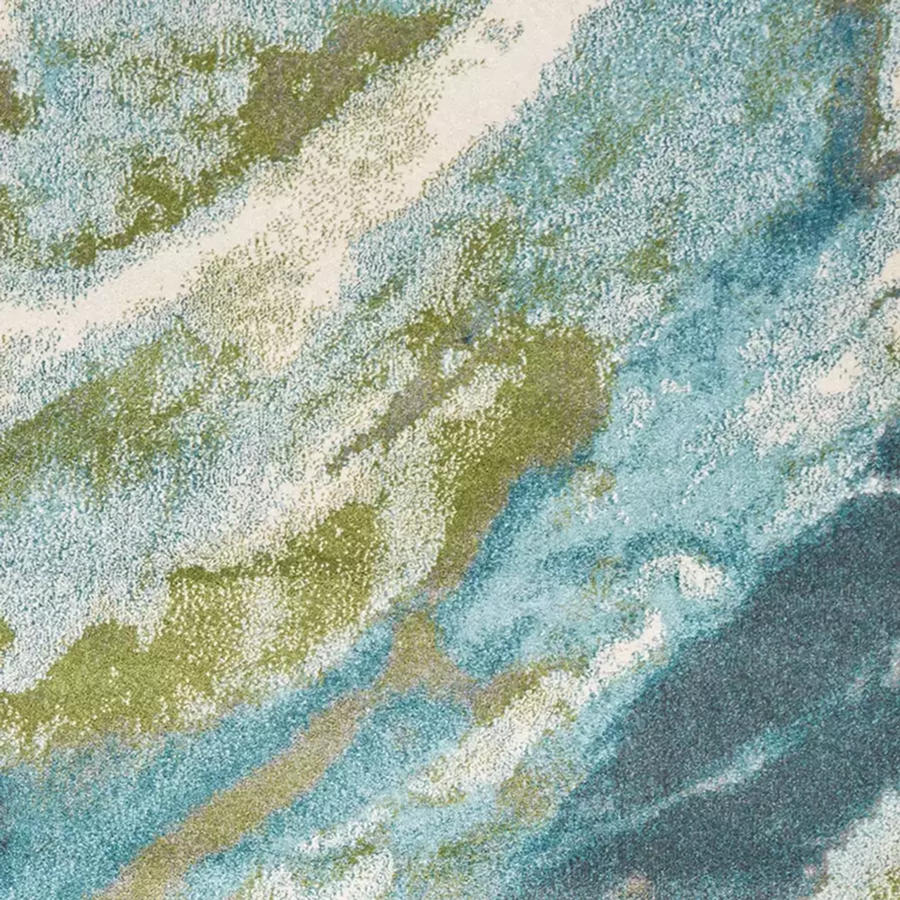 Kas Watercolors 6234 Teal Area Rug Swatch