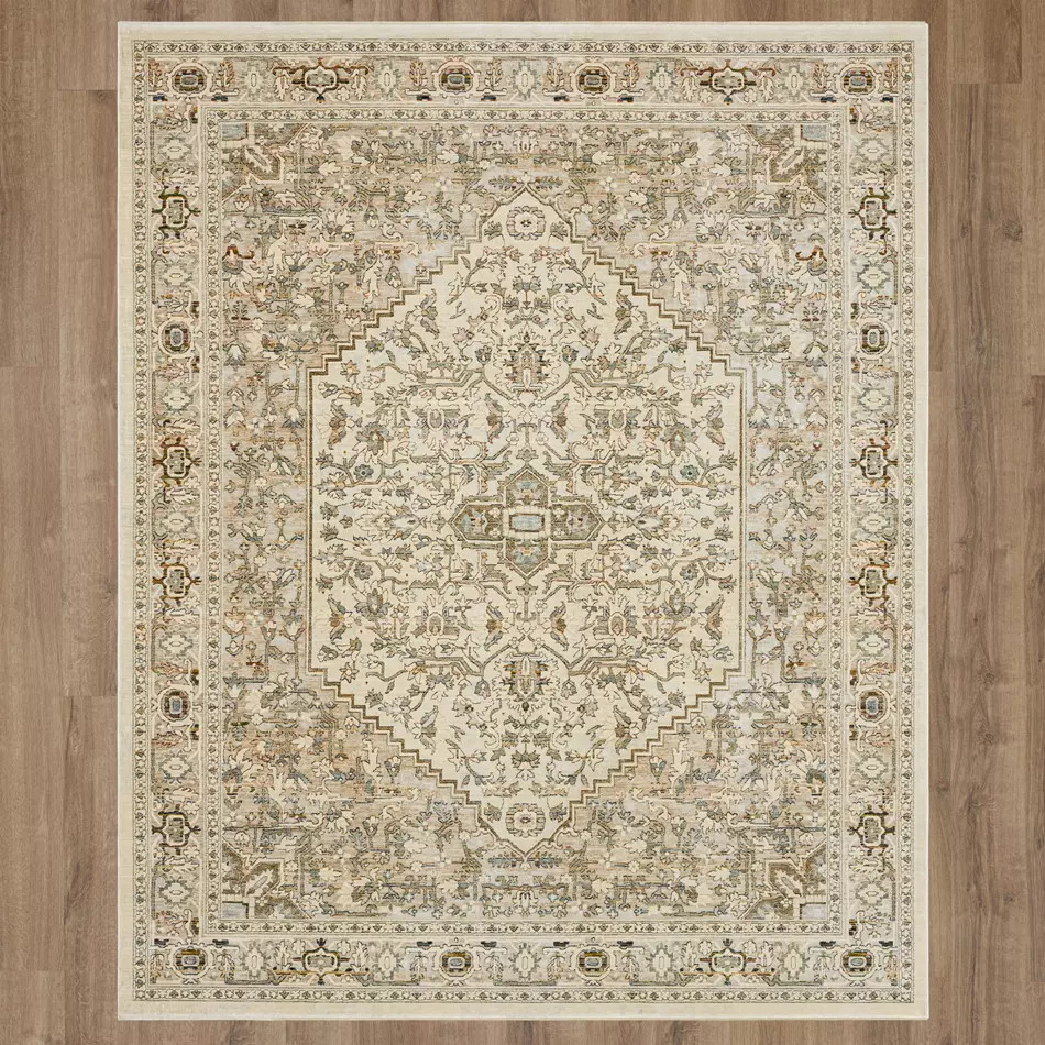 Karastan Divina R1151-131 Exalted Grey Area Rug | Carpetmart.com