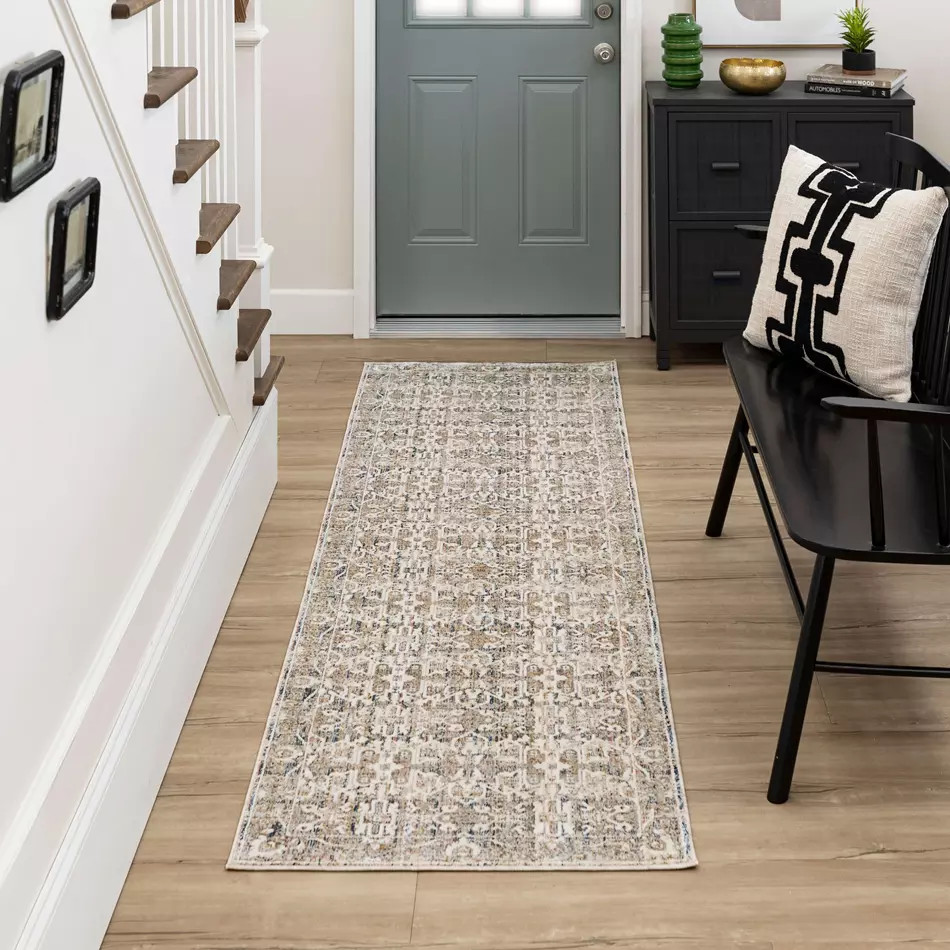 Karastan Divina R1154-131 Bliss Grey Area Rug | Carpetmart.com