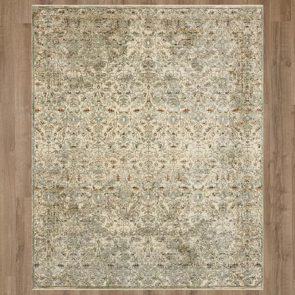 Karastan Divina R1156-238 Sanctum Cream Area Rug | Carpetmart.com