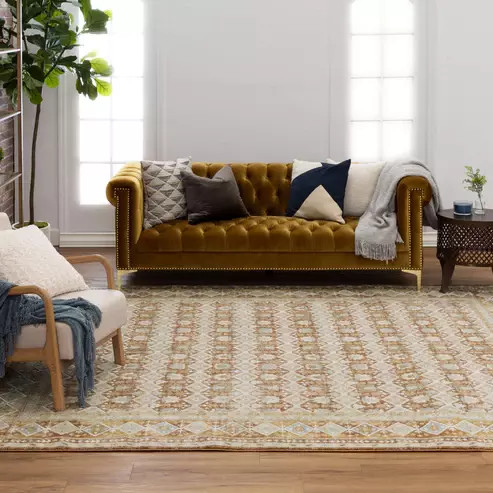 Karastan Windermere R1275-755 Staveley Terracotta Area Rug