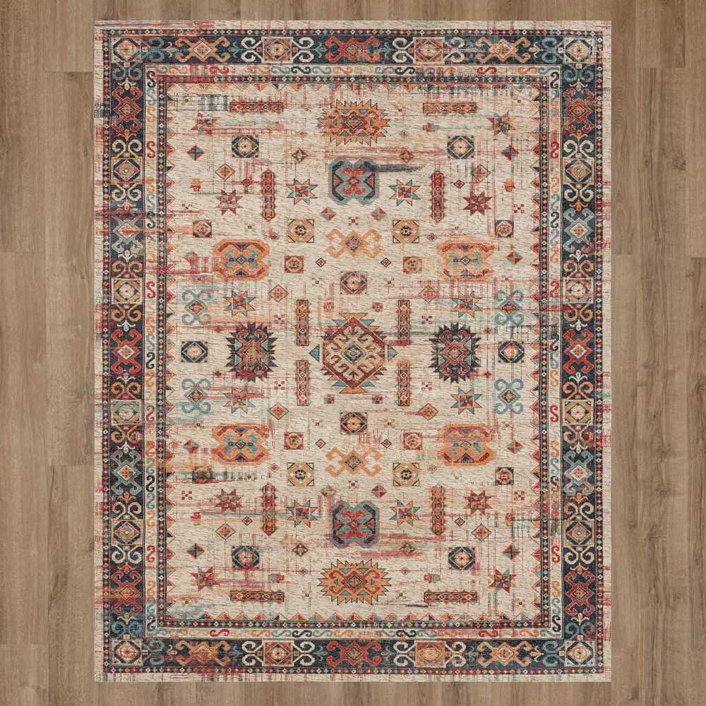 Karastan Zula R1201-243 Mombasa Beige Area Rug | Carpetmart.com
