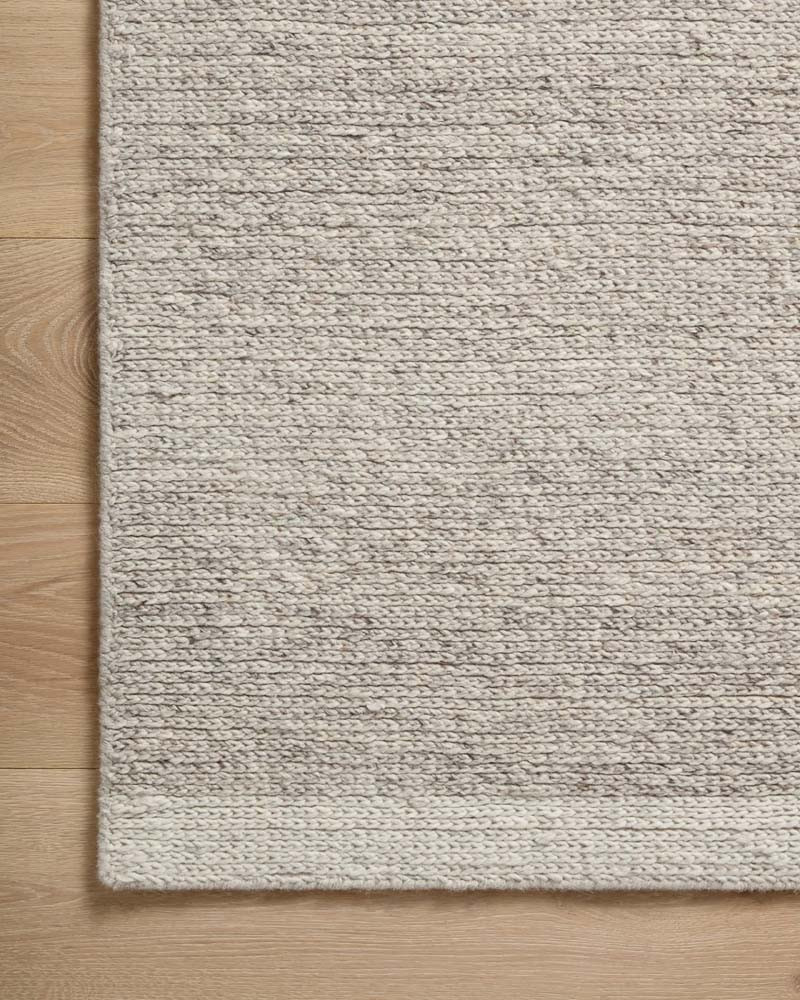 Ashby ASH-03 Silver Ivory Area Rug - Magnolia Home by Joanna Gaines Corner 2