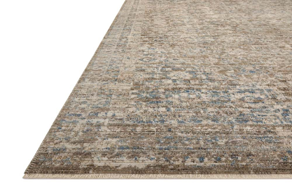 Loloi Heritage HER-04 Ivory Natural Area Rug Corner