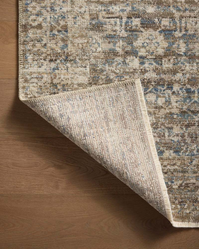 Loloi Heritage HER-04 Ivory Natural Area Rug Corner 3