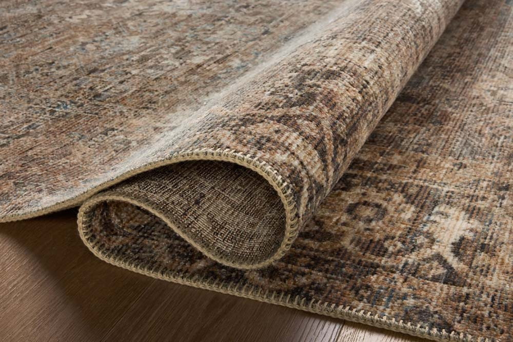 hia_　1207 Loloi Heritage HER-07 Mocha Denim Area Rug | Carpetmart.com