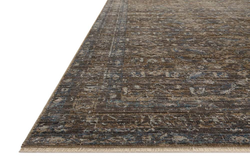 Loloi Heritage HER-14 Lagoon Tobacco Area Rug | Carpetmart.com