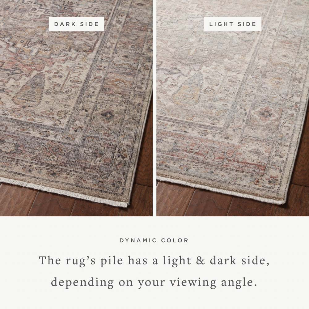 Loloi Lyra LYR-05 Sunset Silver Area Rug Dynamic