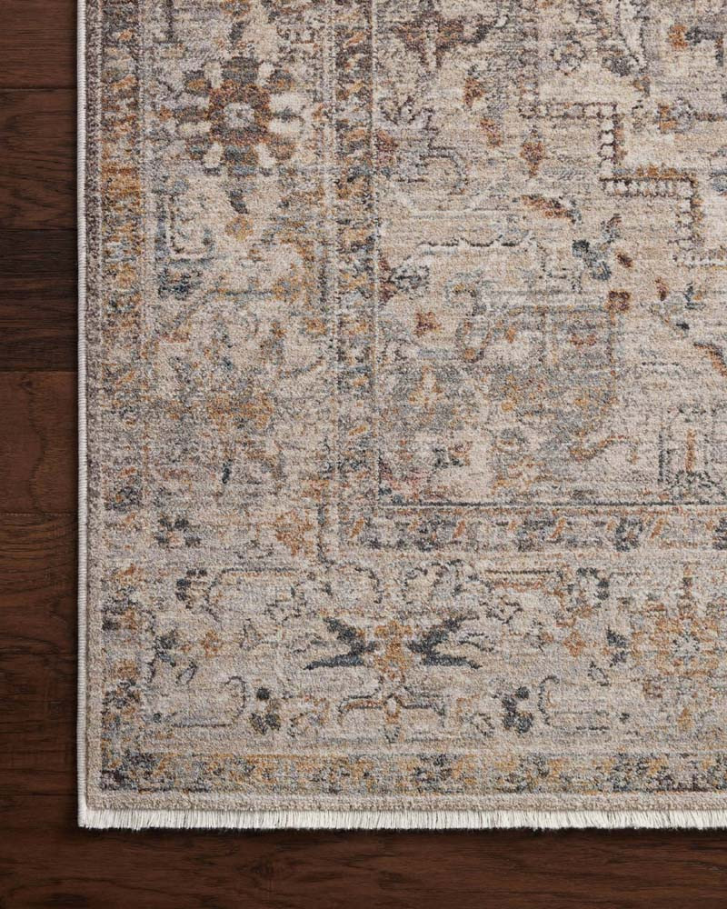 Loloi Lyra LYR-06 Natural Gold Area Rug Corner 2