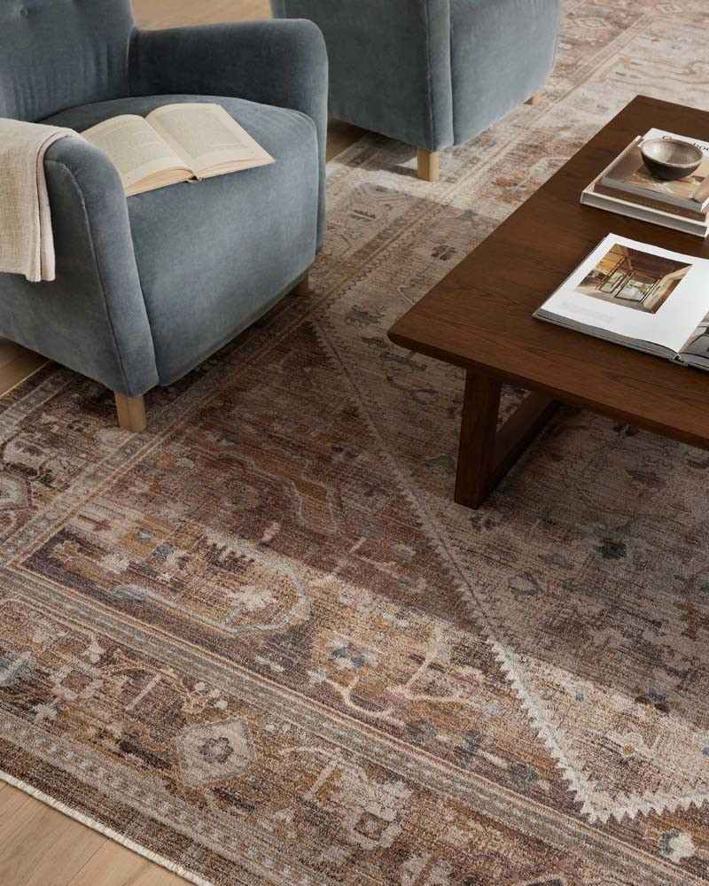 Loloi Lyra LYR-06 Natural Gold Area Rug Room Scene 3